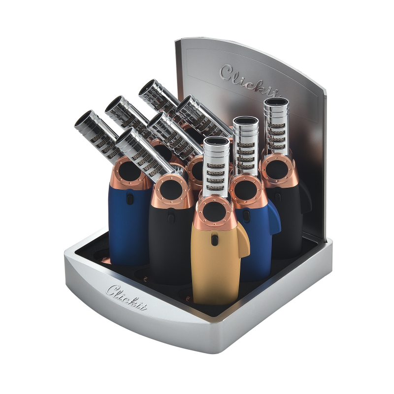 GT007 (9/bx)"DOUBLE TORCH LIGHTER" Vape Wholesale Atlanta