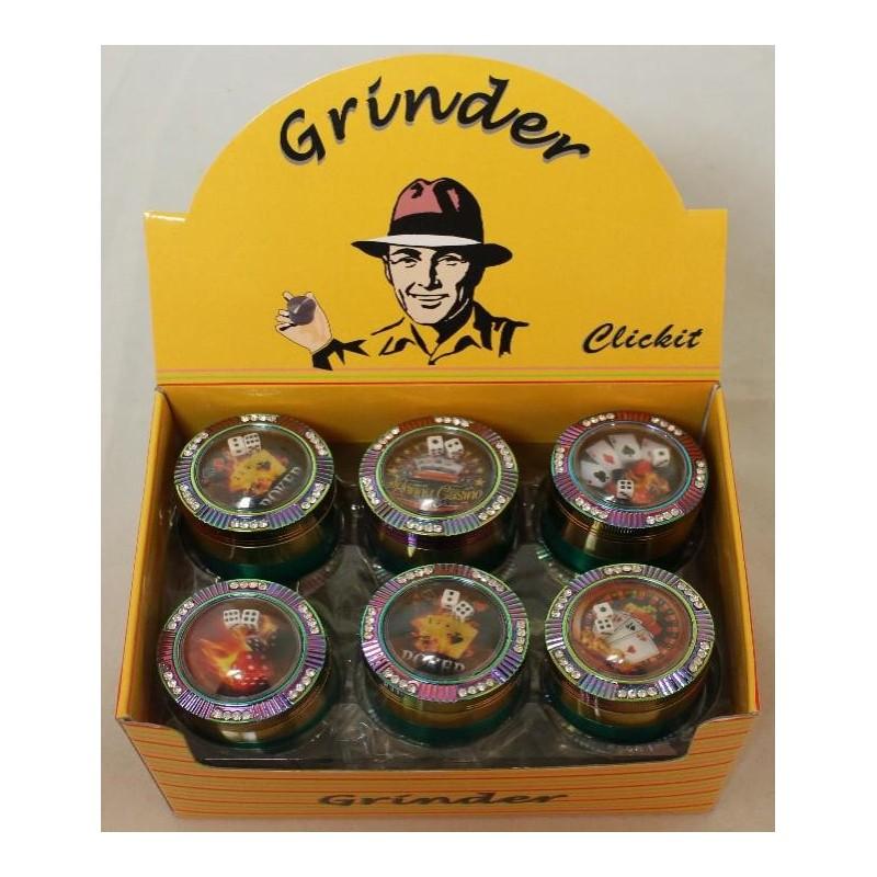 MG024-CLICKIT SHARPSTONE GRINDER - 12/Box