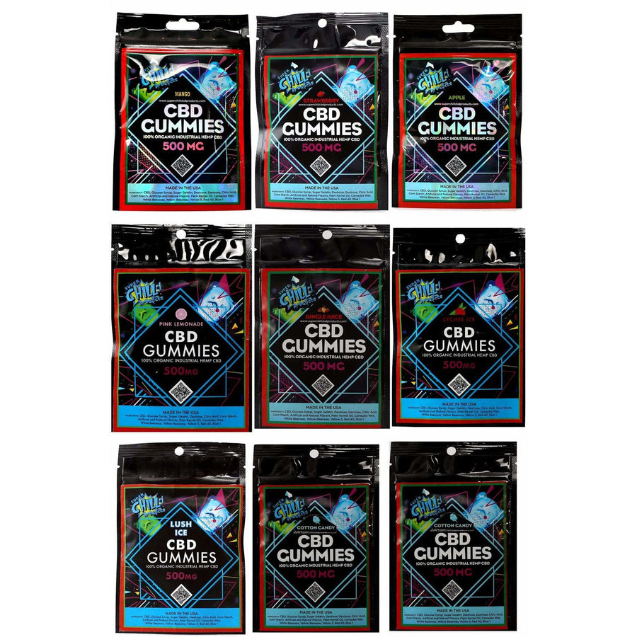 SUPERCHILL GUMMY 500MG (Assorted Flavor)