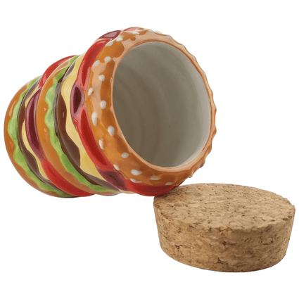 CERAMIC "Roast & Toast Stash Jar "