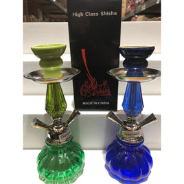 TJ110 - PUMPKIN HOOKAH " CRYSTAL TOP