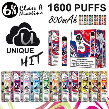 UNIQUE PLUS "HIT" - 1600PUFF