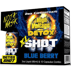 High Voltage Detox Shot XL Capsules and Liquid