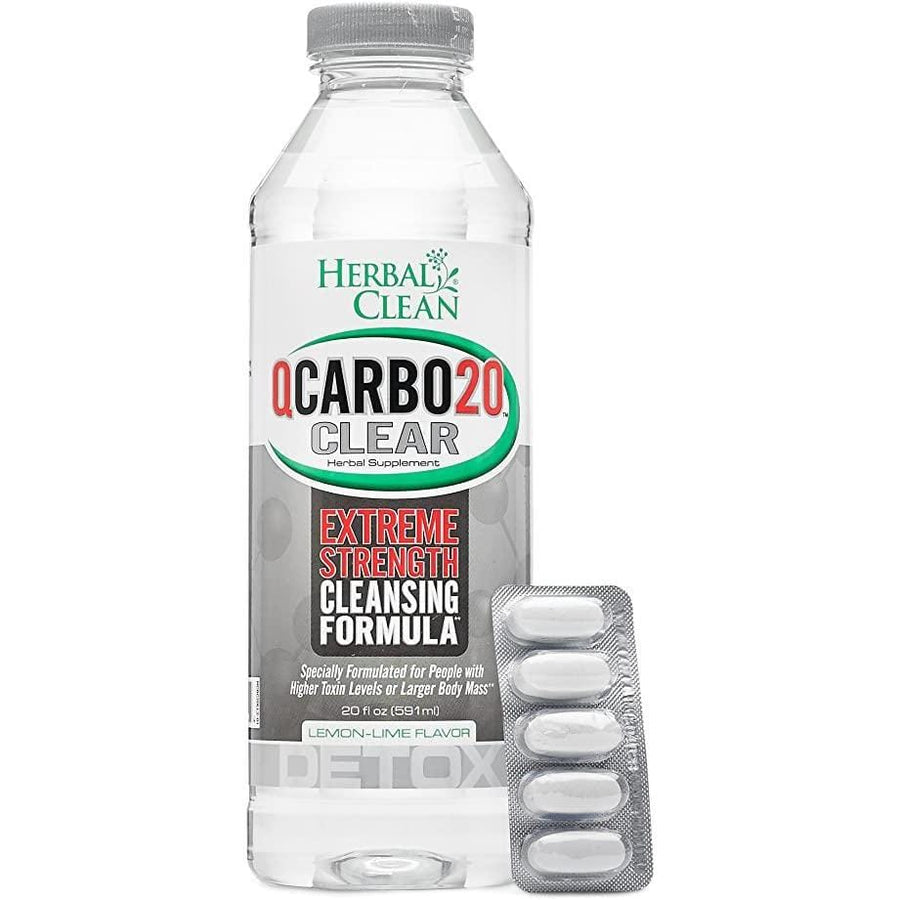 QCarbo20 Clear Extreme Strength Cleansing Formula