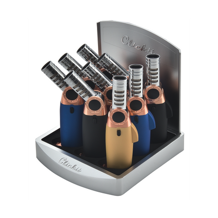 GT007 (9/bx)"DOUBLE TORCH LIGHTER"