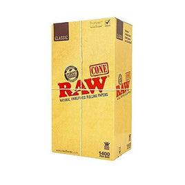 RAW Pre-Rolled Cone 1400 Pack (King Size)