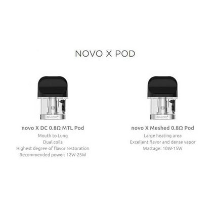 SMOK NOVO X REPLACEMENT PODS